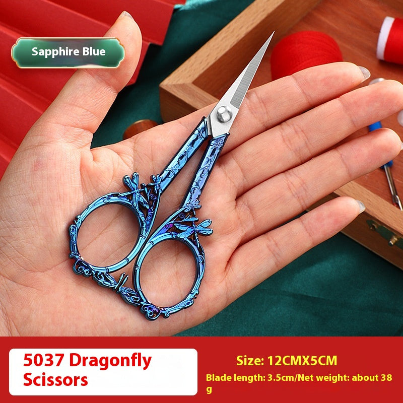 Vintage Dragonfly Embroidery Scissors - view 6