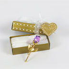 Crystal Metal Rose Keepsake Gift - view 4