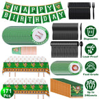 Baseball Party Supplies Kit, 171 Pieces