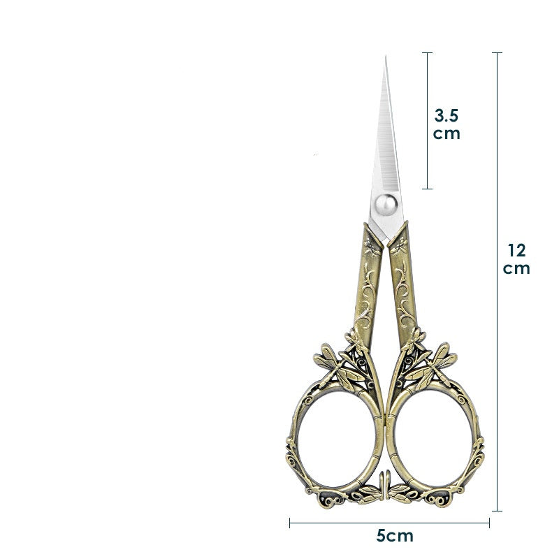 Vintage Dragonfly Embroidery Scissors - view 8