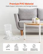 Clear Furniture Leveling Shims, 30 Pieces - view 3