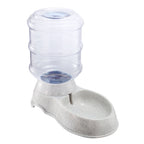 1 Gallon Gravity Pet Water Dispenser, Beige - image 2