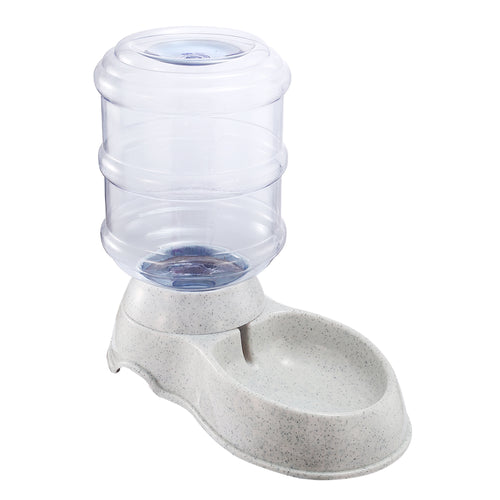 1 Gallon Gravity Pet Water Dispenser, Beige - image 2