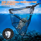 Foldable Fishing Landing Net with Aluminum Alloy Rod and EVA Handle - image 2