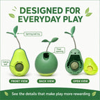 Avocado Wobble Cat Toy with Catnip - view 8