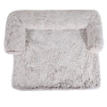 Plush Faux-Fur Dog Bed and Couch Cover - image 8