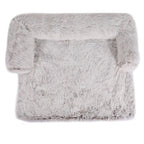 Plush Faux-Fur Dog Bed and Couch Cover - image 8