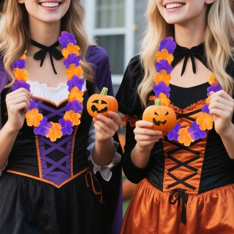 Halloween Flower Leis, Pack of 24 - image 4