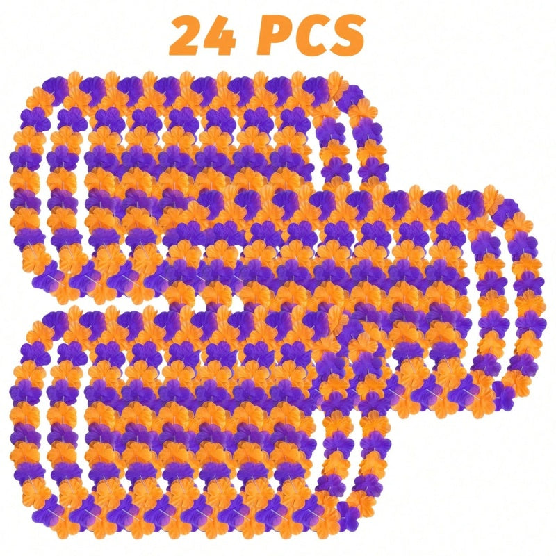 Halloween Flower Leis, Pack of 24 - image 2