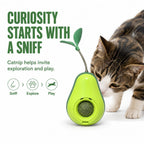Avocado Wobble Cat Toy with Catnip - view 9