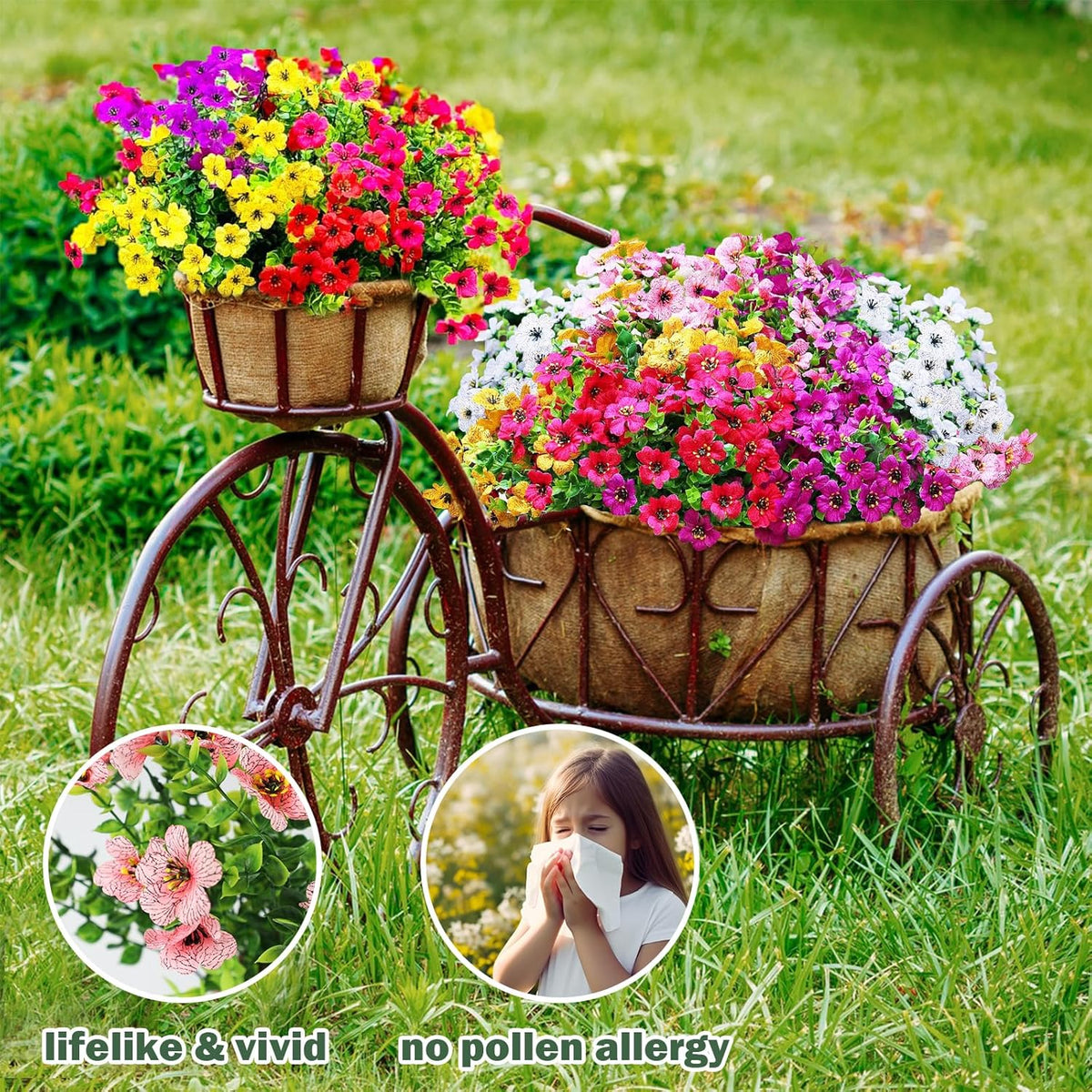UV-Resistant Artificial Outdoor Flowers - image 1