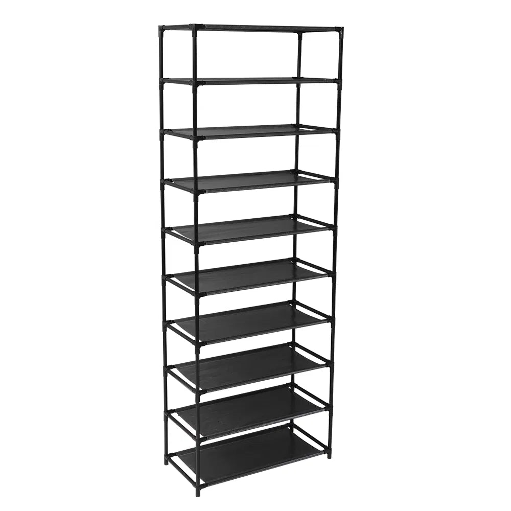 10-Tier Stackable Shoe Rack, Holds About 50 Pairs - view 6