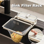 Suction Cup Sink Strainer Rack with Mesh Bags