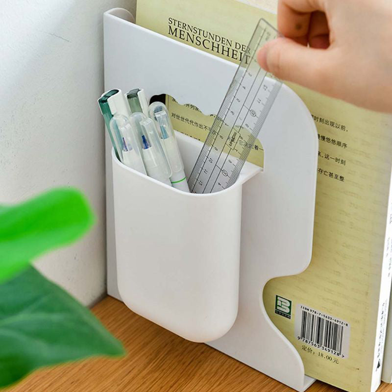 Expandable Bookends with Pen Holder - view 5