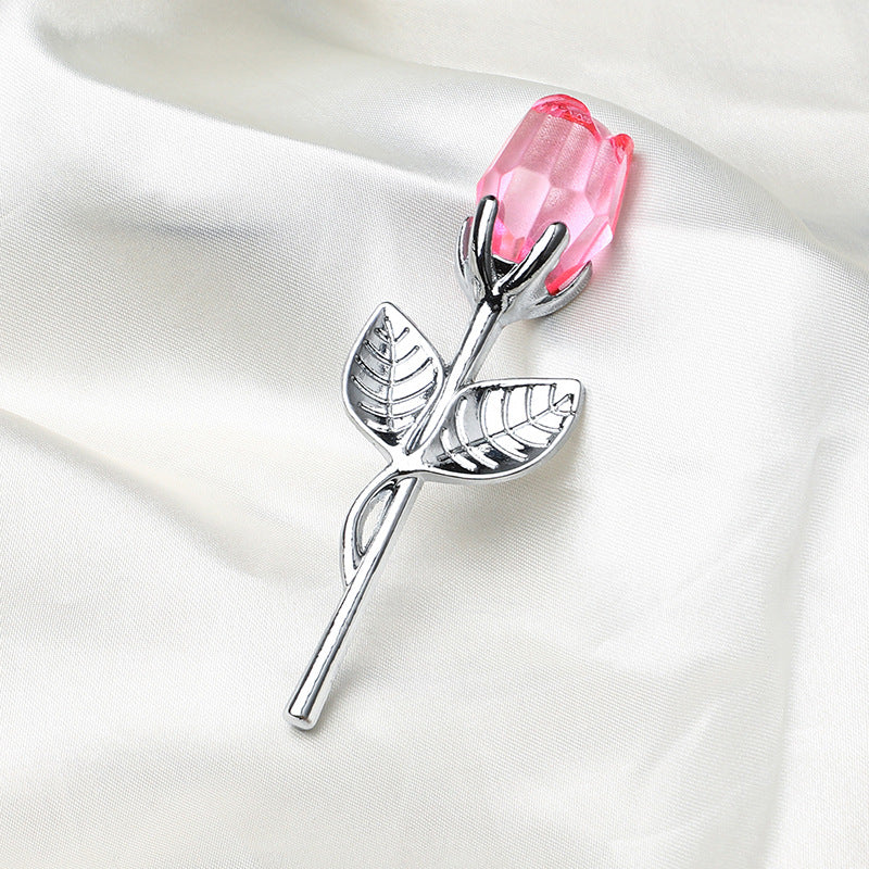 Crystal Metal Rose Keepsake Gift - view 10