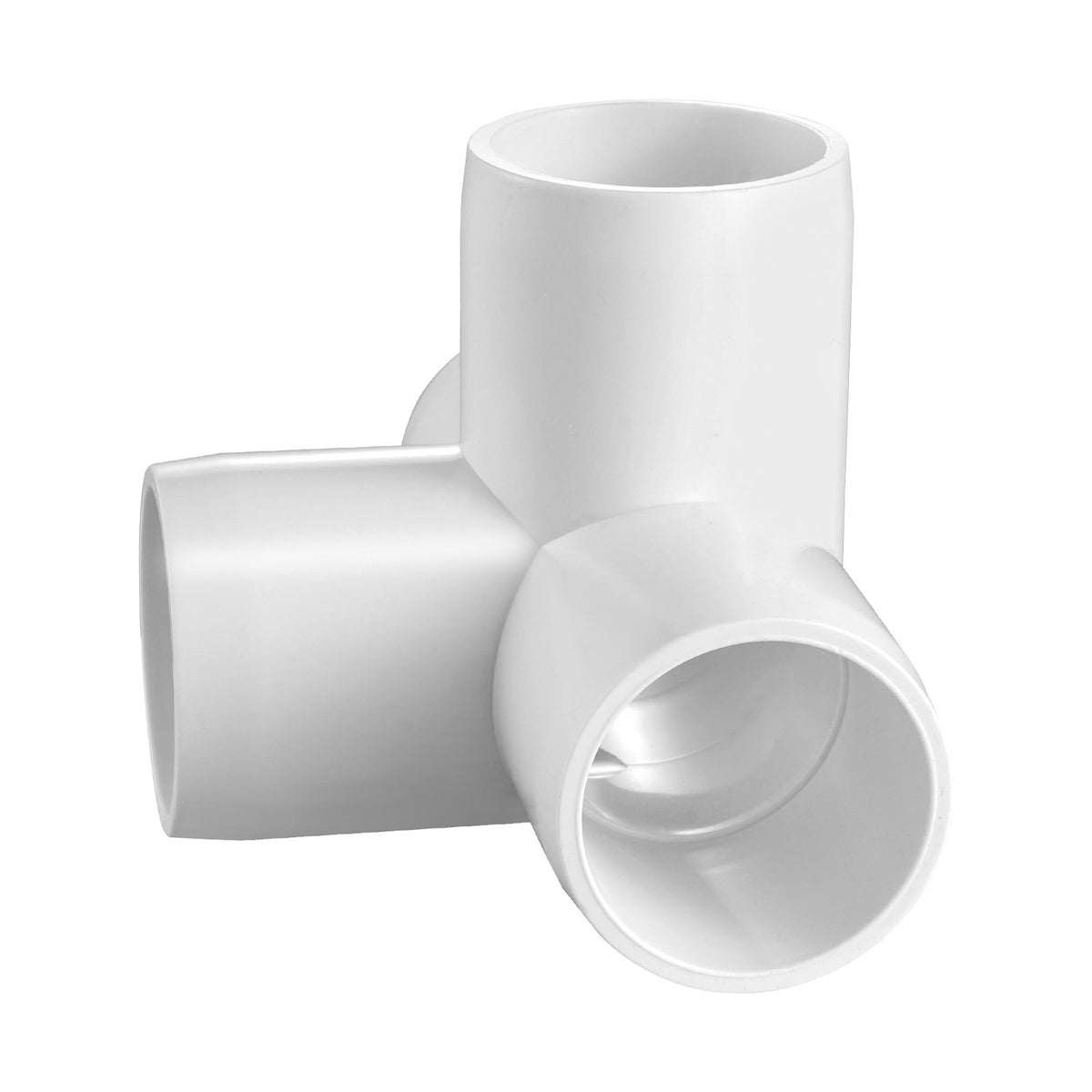 4-Way PVC Pipe Fittings, 10 Pack