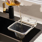 Suction Cup Sink Strainer Rack with Mesh Bags - view 2