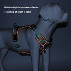 Reflective Dog Harness and Leash Set - view 4