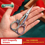 Vintage Dragonfly Embroidery Scissors - view 2