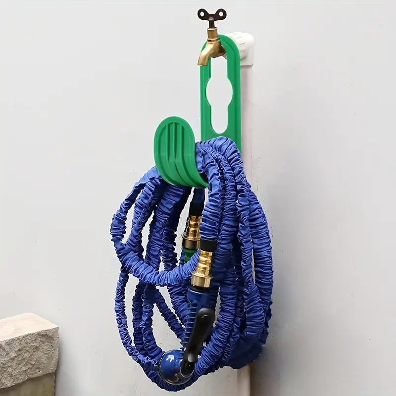 Garden Hose Hanger for Faucet or Wall, Rust-Proof Hose Holder - image 10