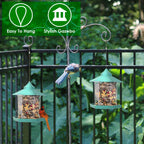 Hanging gazebo wild bird feeder, view 8