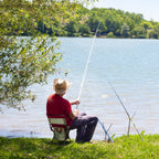 Folding Fishing Chair with Backrest and Cooler Bag - image 8