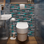 Peel and Stick Mosaic Tile Stickers, Green - view 4