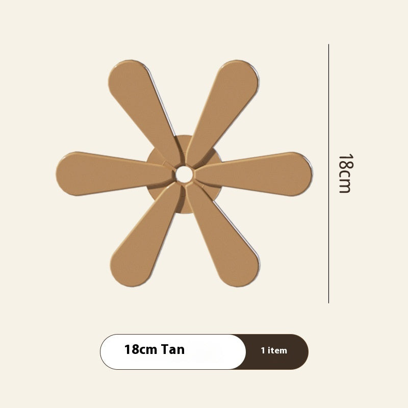 Folding Silicone Flower Trivet - view 10