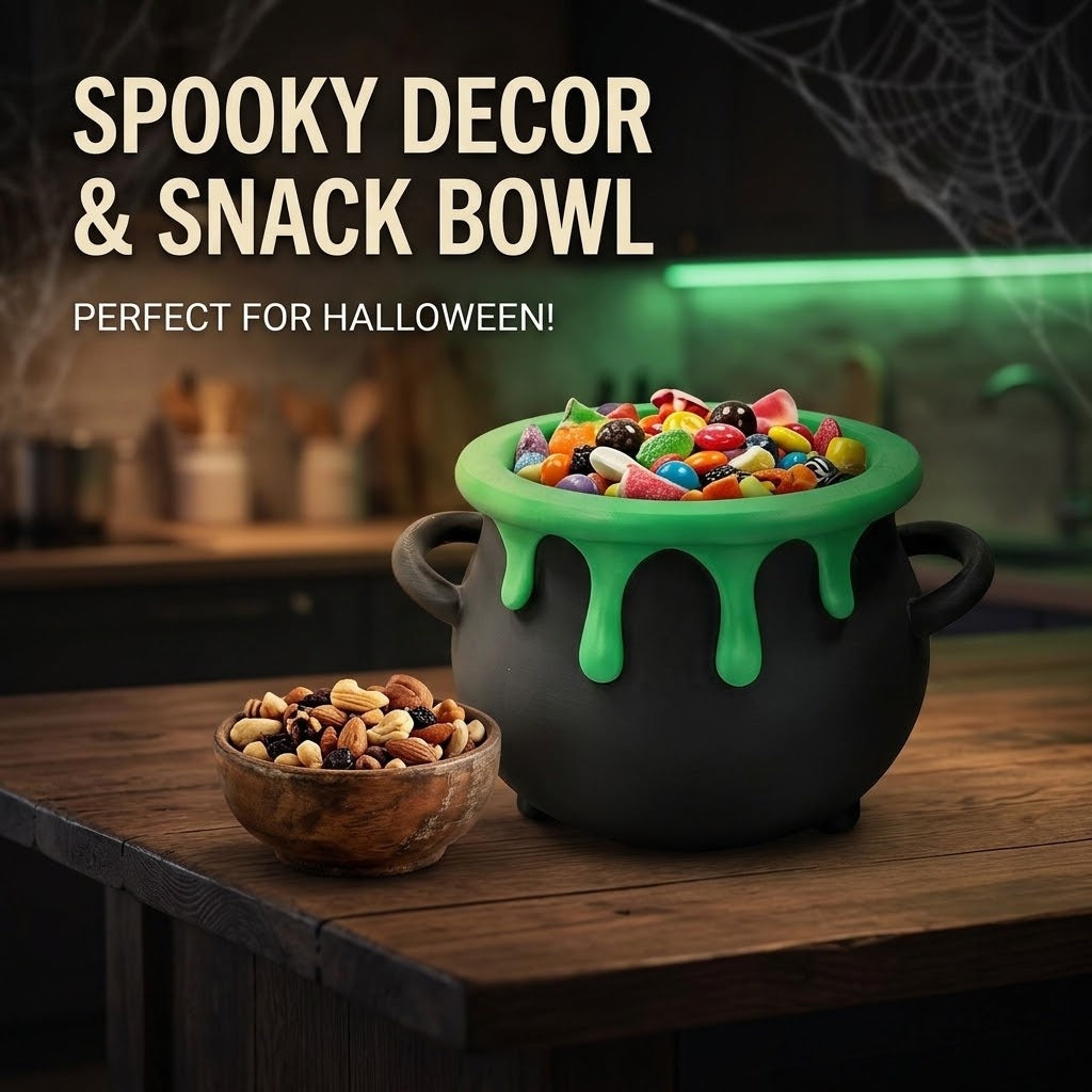 Witch Cauldron Candy Bowl - view 2