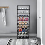 10-Tier Stackable Shoe Rack, Holds About 50 Pairs