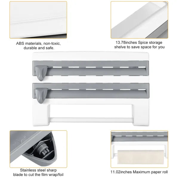 3-in-1 Foil, Wrap and Paper Towel Dispenser - image 4