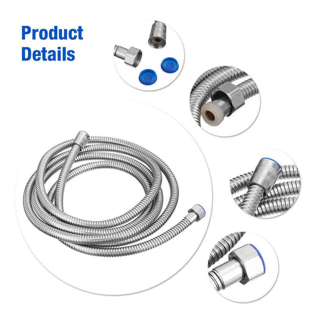 Flexible shower hose connectors