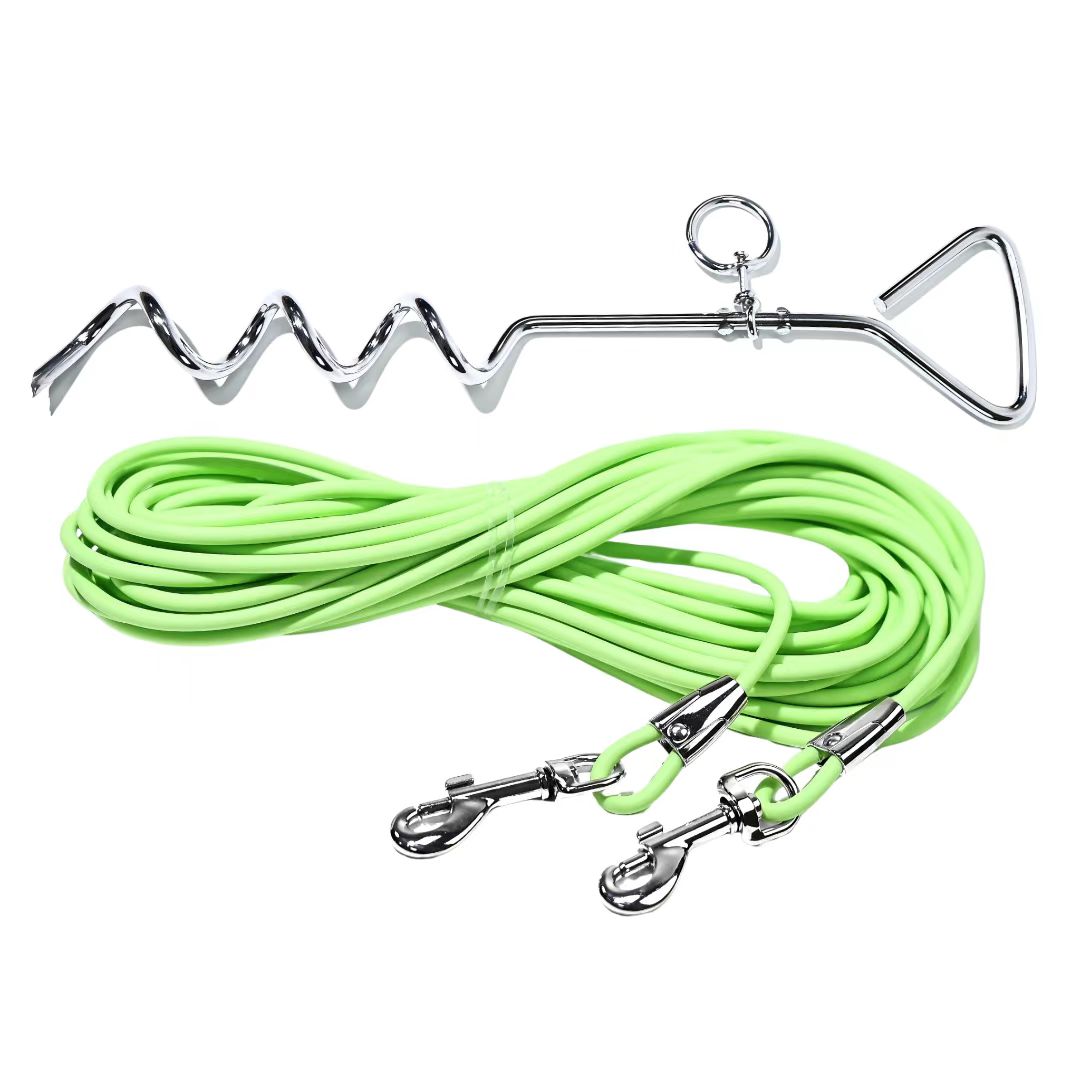 Dog Tie-Out Stake with Leash - view 8