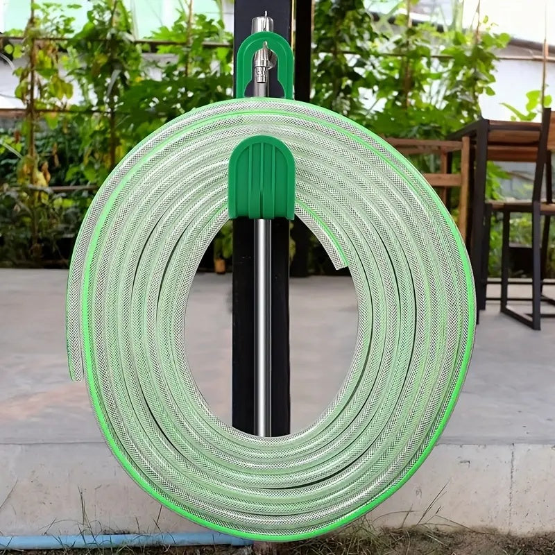 Garden Hose Hanger for Faucet or Wall, Rust-Proof Hose Holder - image 6