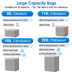 Foldable Fabric Storage Bags, 4 Pack - view 7