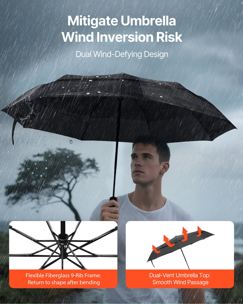 Automatic travel umbrella canopy