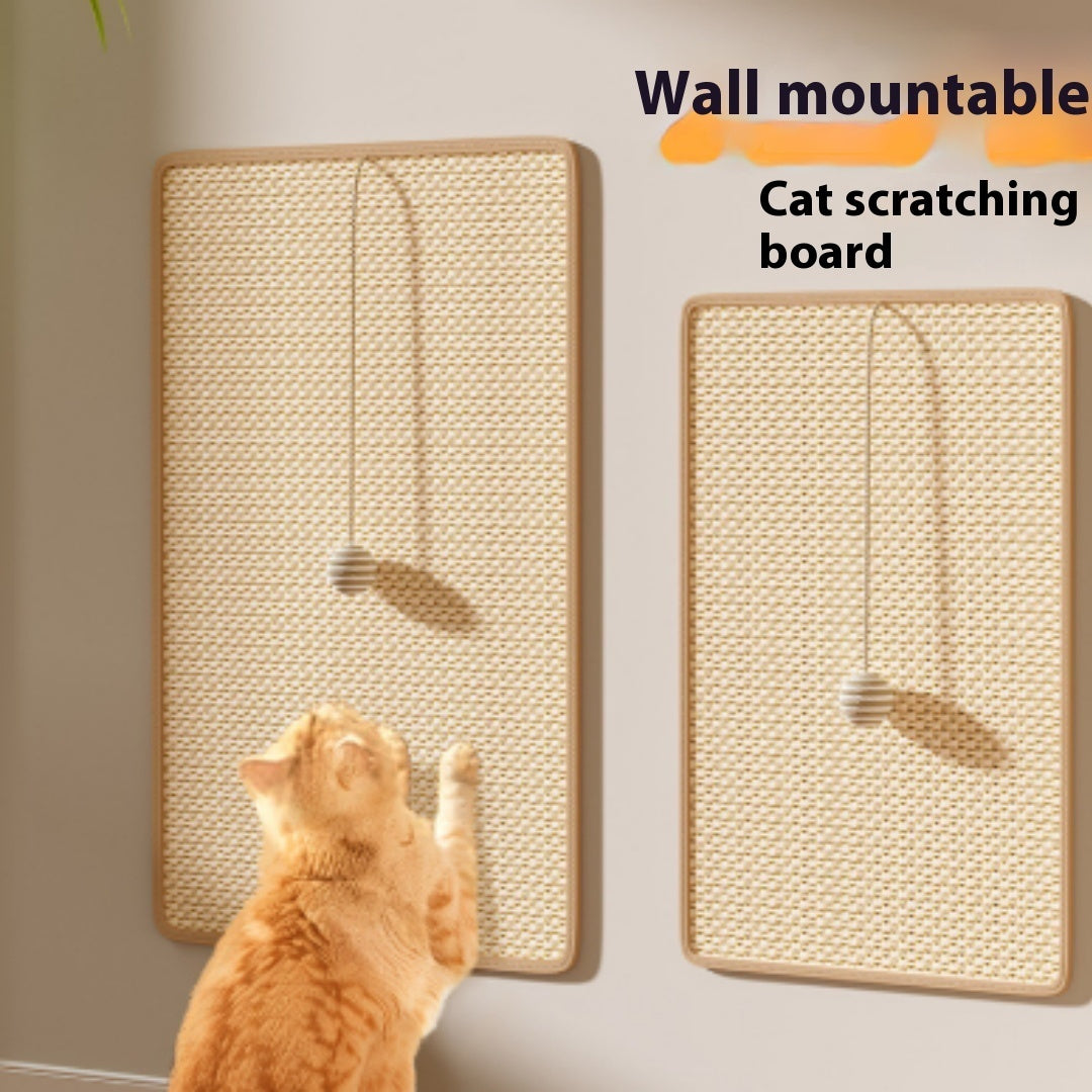 Sisal Cat Scratch Mat for Wall or Sofa