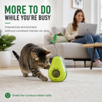 Avocado Wobble Cat Toy with Catnip - view 2
